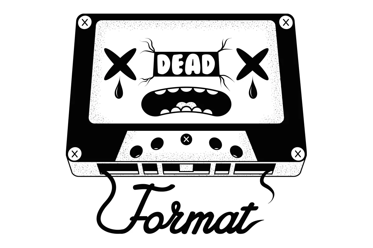 Dead Format - Original Illustration Image