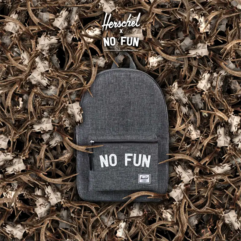 Herschel x No Fun Advertisement