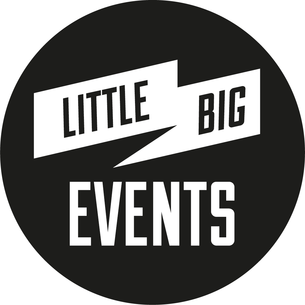 Little Big Events Black & White Logo