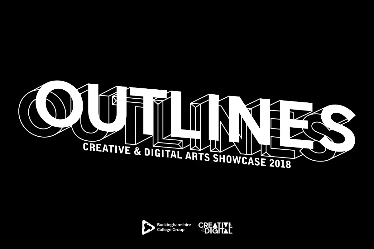Outlines - Creative & Digital Showcase 2018 - Invite