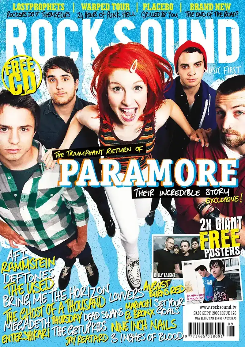 Rock Sound Magazine - Front Cover