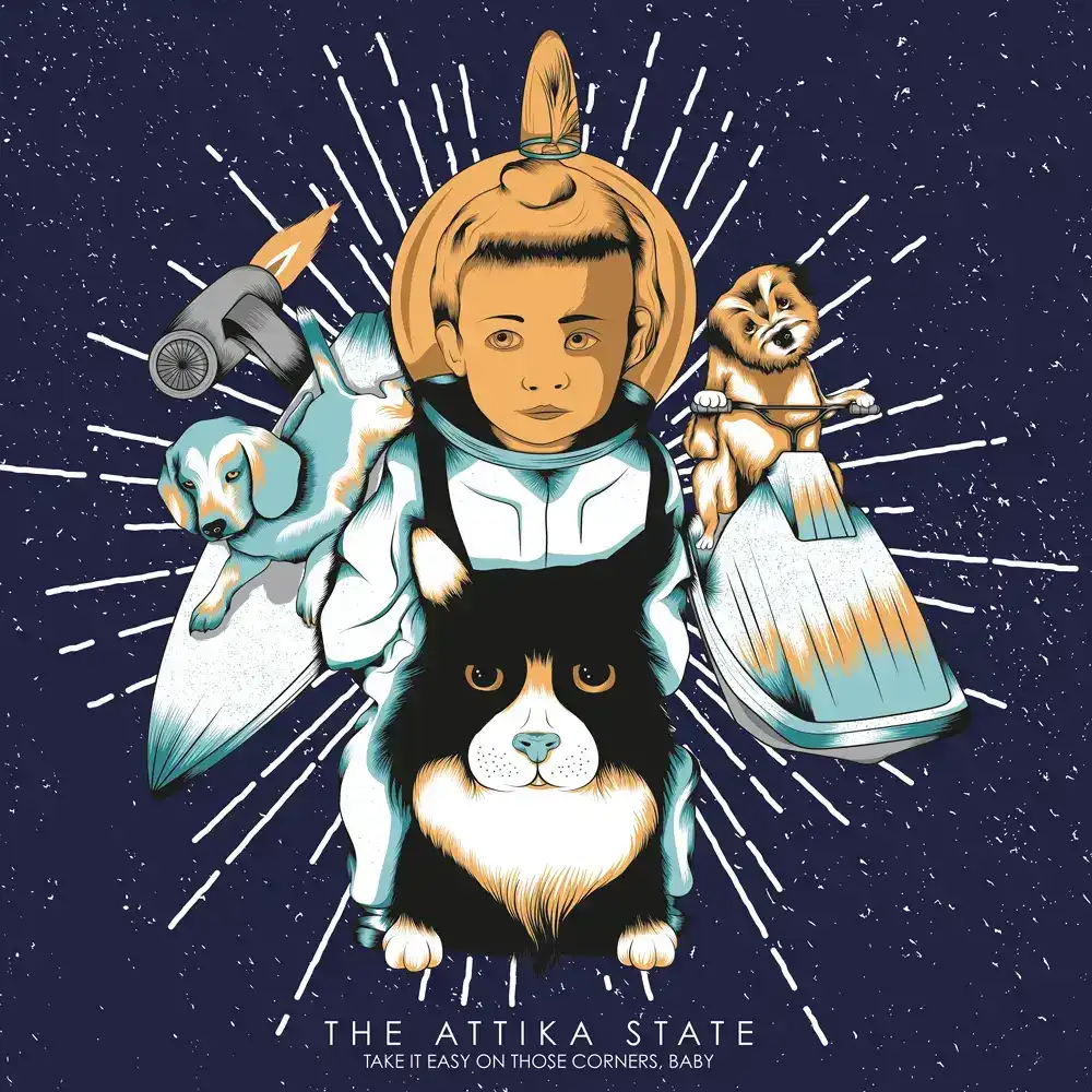 The Attika State - EP Front Cover